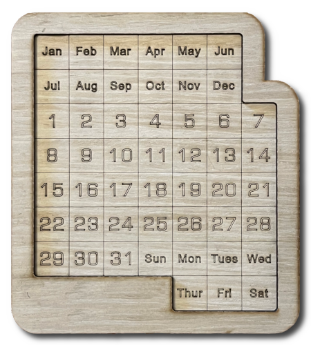Calendar Puzzle Solver